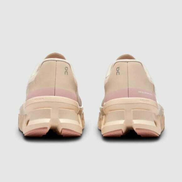 On Running Women's Shoes in Cream and Pink - Picture 4 of 7